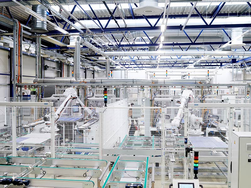 Overview of module production in Freiberg